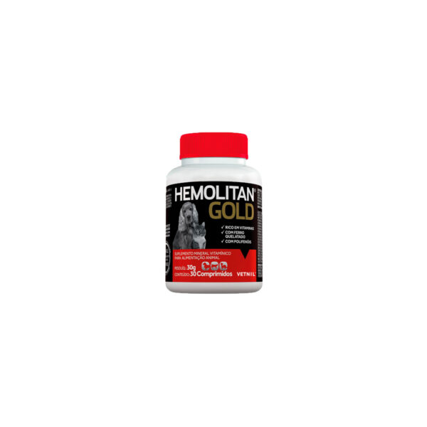 Hemolitan Gold 30 Comprimidos
