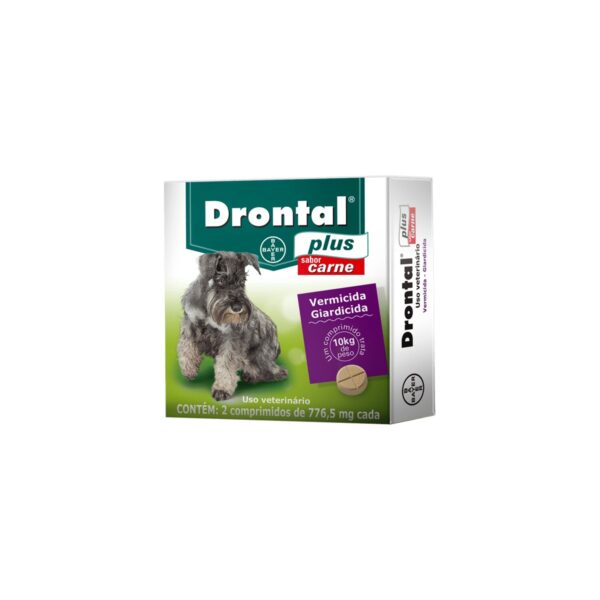 Drontal Plus Sabor Carne 2 Comp