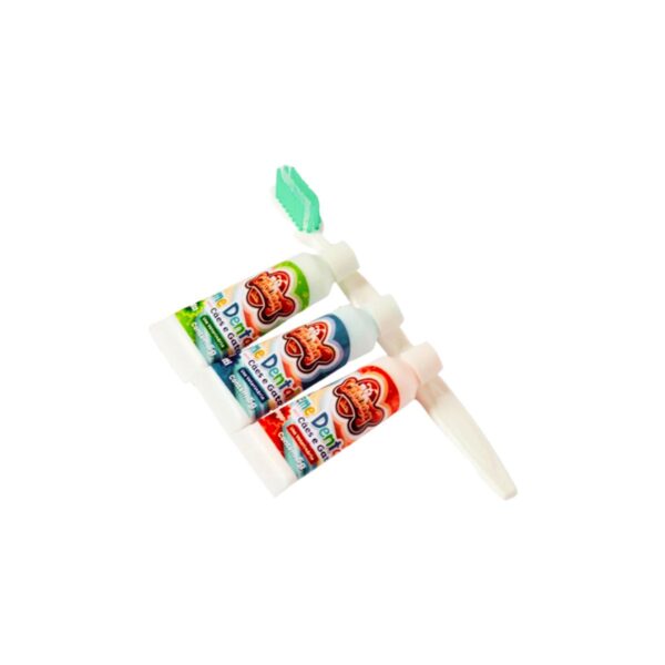 Escova + Creme Dental 5 g Tutti-frutti