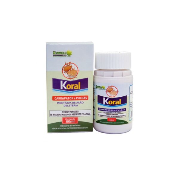 Koral Carrapatos e Pulgas 60 ml