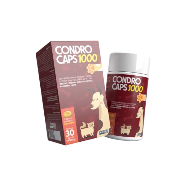 Condrocaps 1000 com 30 Capsulas