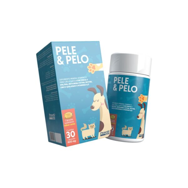 Pele e Pelo com 30 Capsulas