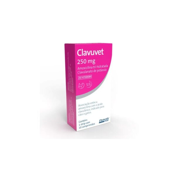 Clavuvet 250mg 1x10 comp.