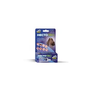 Hectotrio Antipulgas e Carrapatos Cães M 8kg a 16kg Peso Máximo do Animal 16 kg Peso Mínimo do Animal 8kg