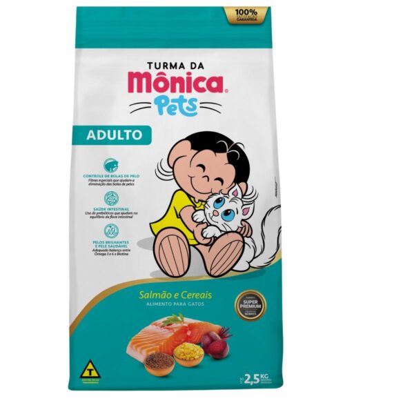 Ração para Adulto Salmão e Cereais 2,5Kg